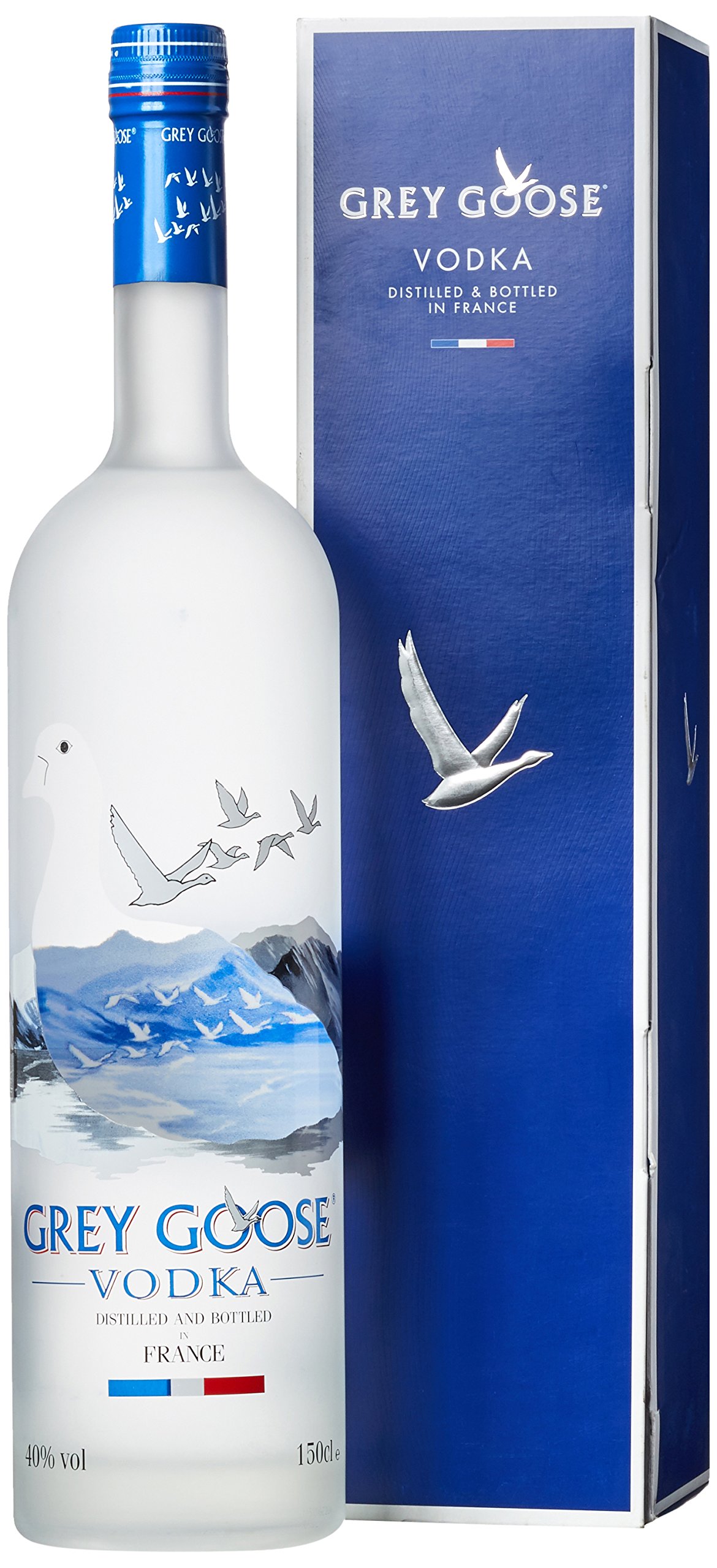 Grey Goose Wodka mit Geschenkverpackung (1 x 1.5 l)