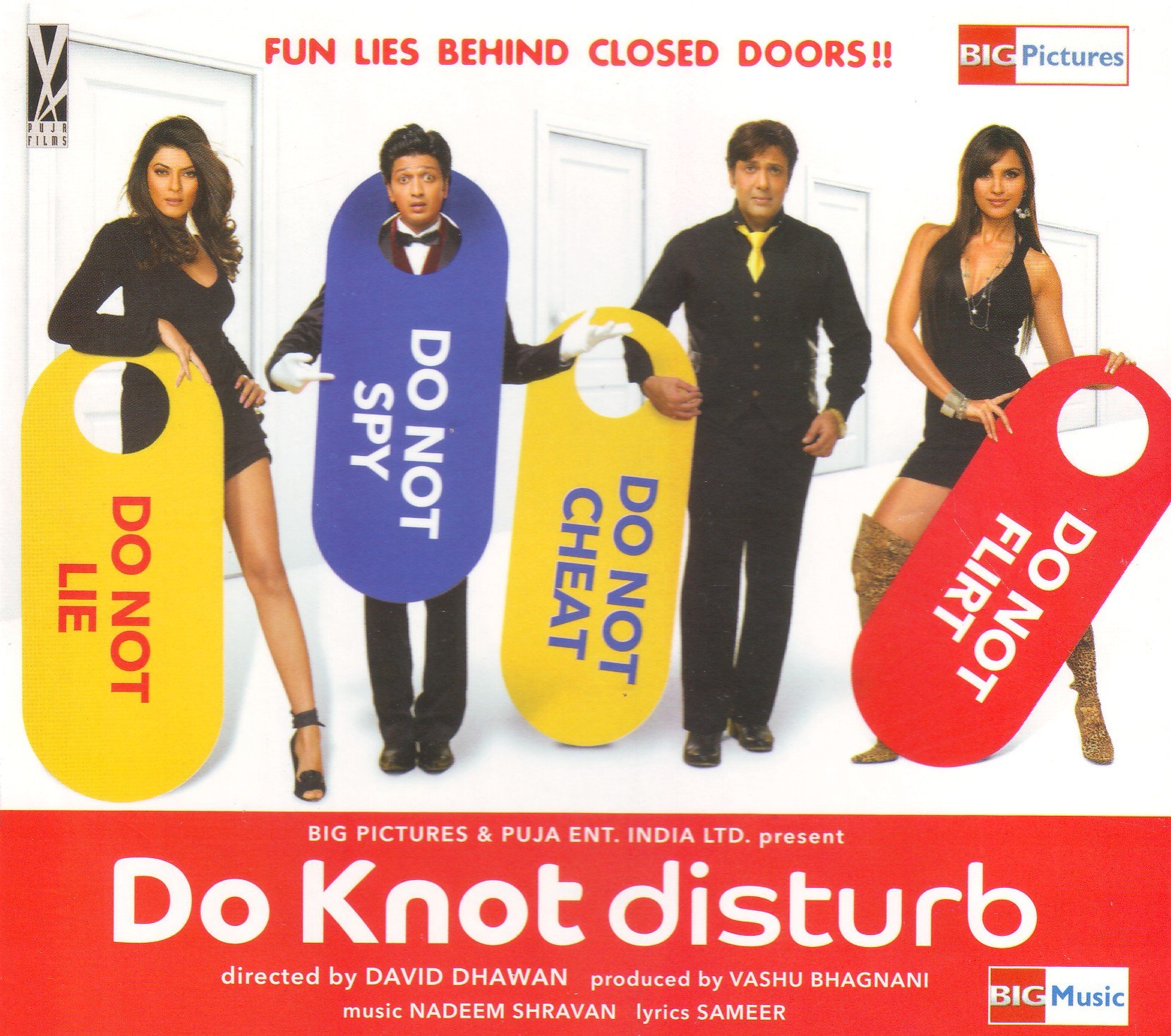 Do Knot Disturb Film Soundtrack / Bollywood Movie Songs / Hindi Music