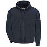 mens Men's Fleece Fr Zip-front Hooded Sweatshirt