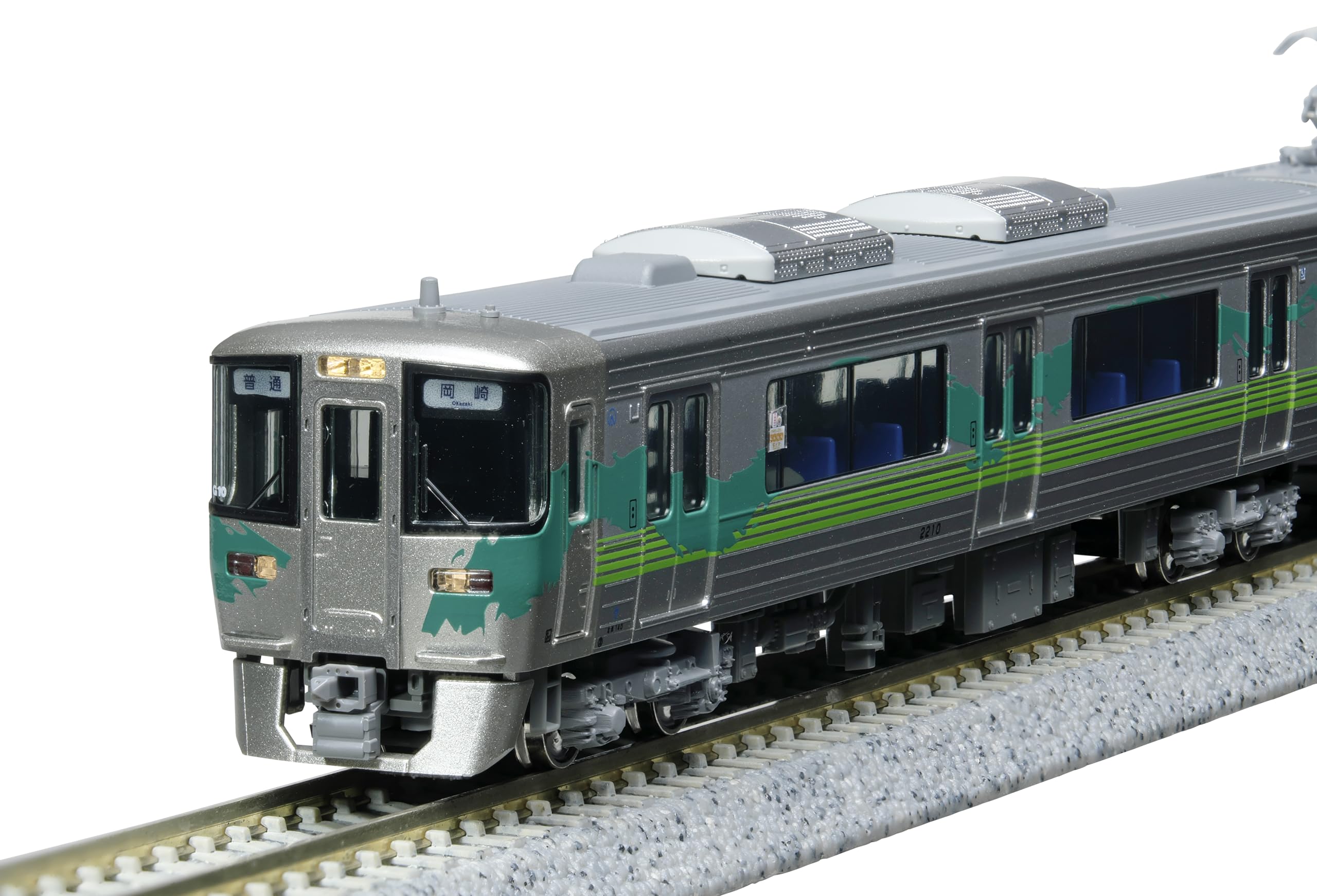 Amazon | カトー (KATO) Nゲージ 愛知環状鉄道2000系 緑 2両セット
