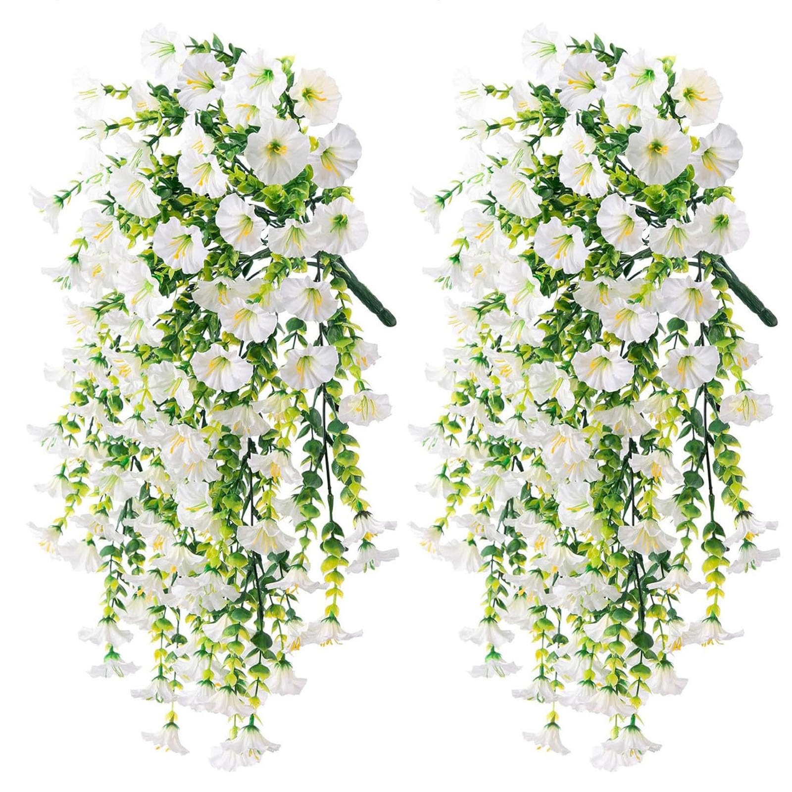 Unittype Lot De 36 Fausse Plante Fleurs Artificielles En Plastique Pour Décoration De Jardin, Fête De