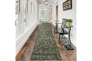 12ft Vintage Runner Rug: A Touch of Retro Charm for Your Home