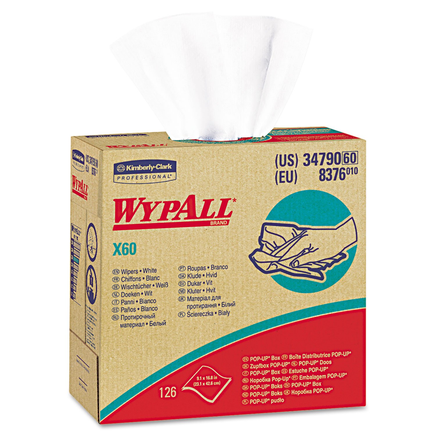 Amazon.com: Wypall X60 Cloths : Industrial & Scientific
