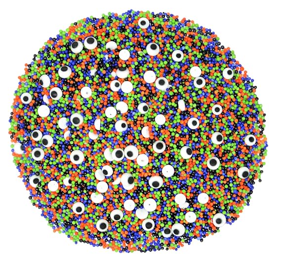 Mystic Sprinkles Halloween Sprinkle Mixes (Eye of Newt Nonpareils Mix 4oz)