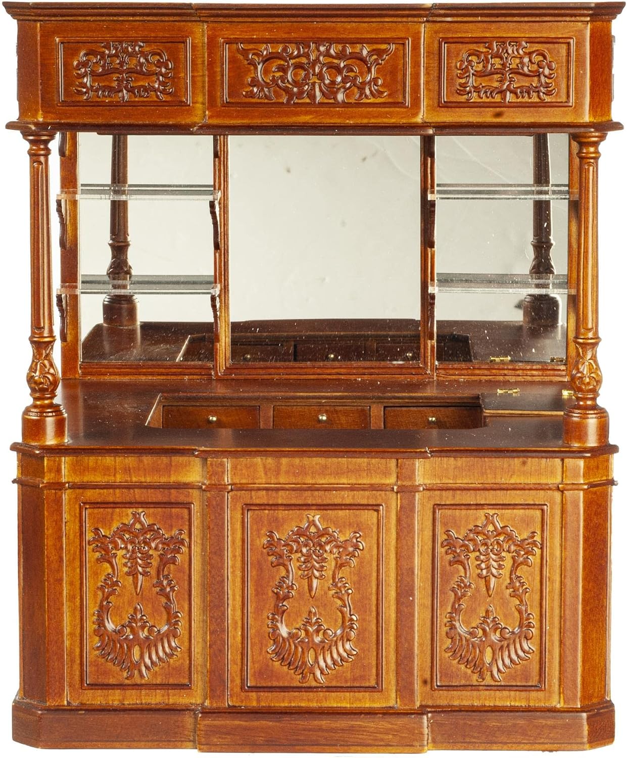 Miniatur-Bilderrahmen Set – 4 Goldene Rahmen Im Maßstab 1:12 Für Puppenhäuser