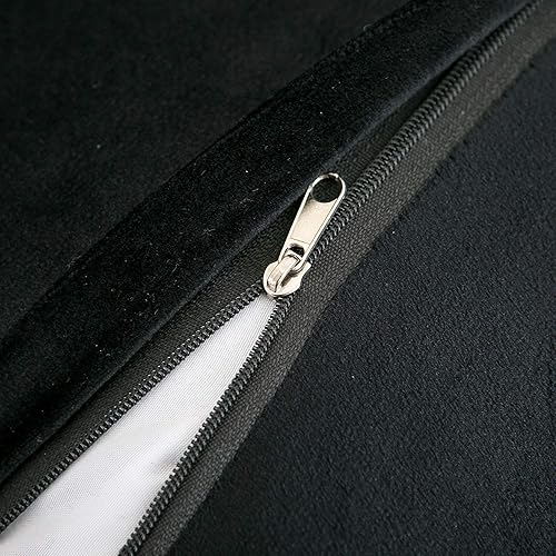 Miniatura 7 de WLNUI - Juego de 2 fundas de almohada mullidas decorativas - Nueva serie de lujo estilo merino - Fundas de almohada de piel sintética - Fundas de