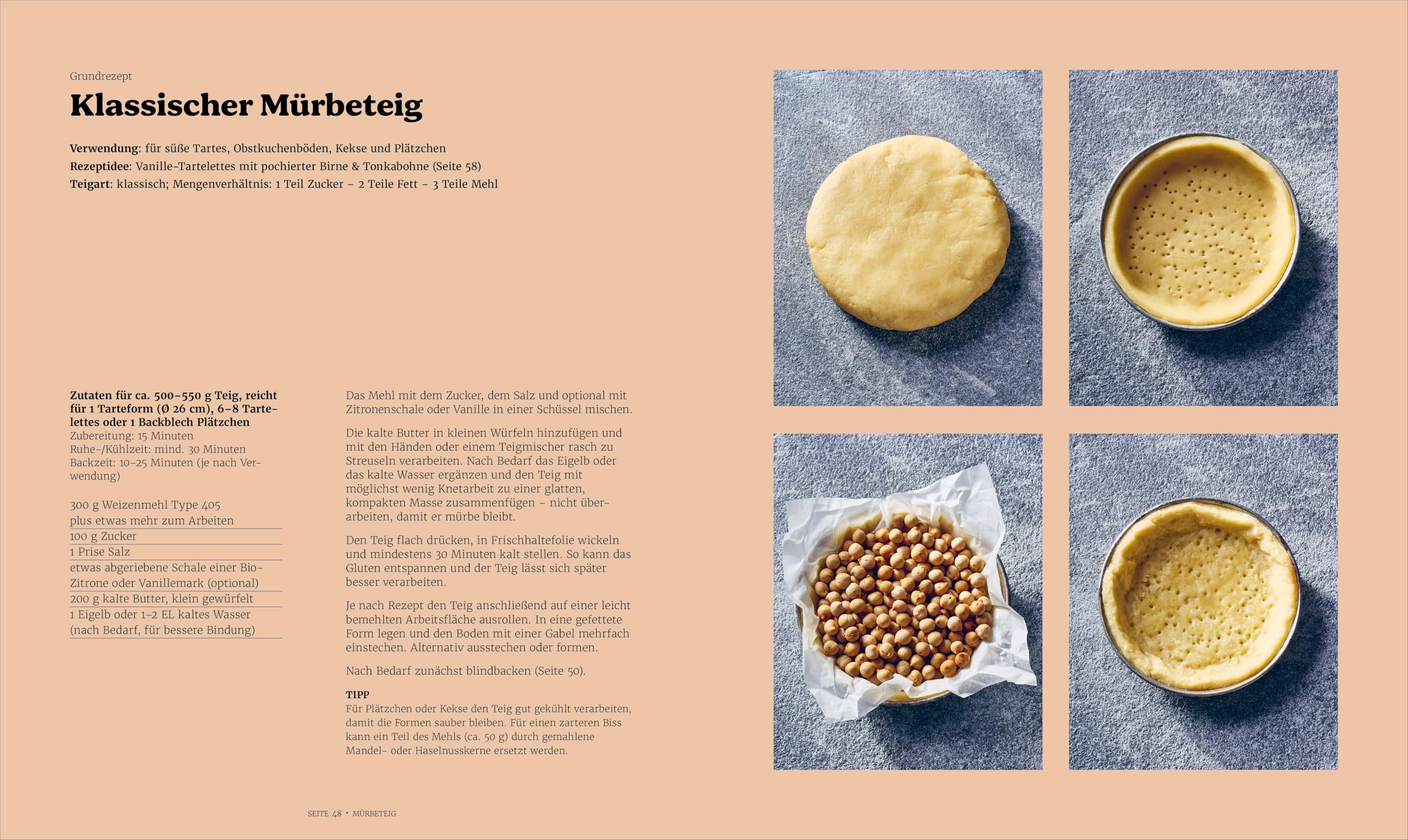 Die Teig-Bibel: Das ultimative Grundlagenkoch- & Backbuch für Teige aller Art. Von Ausbackteigen über Pizza & Brot bis Rührkuchen