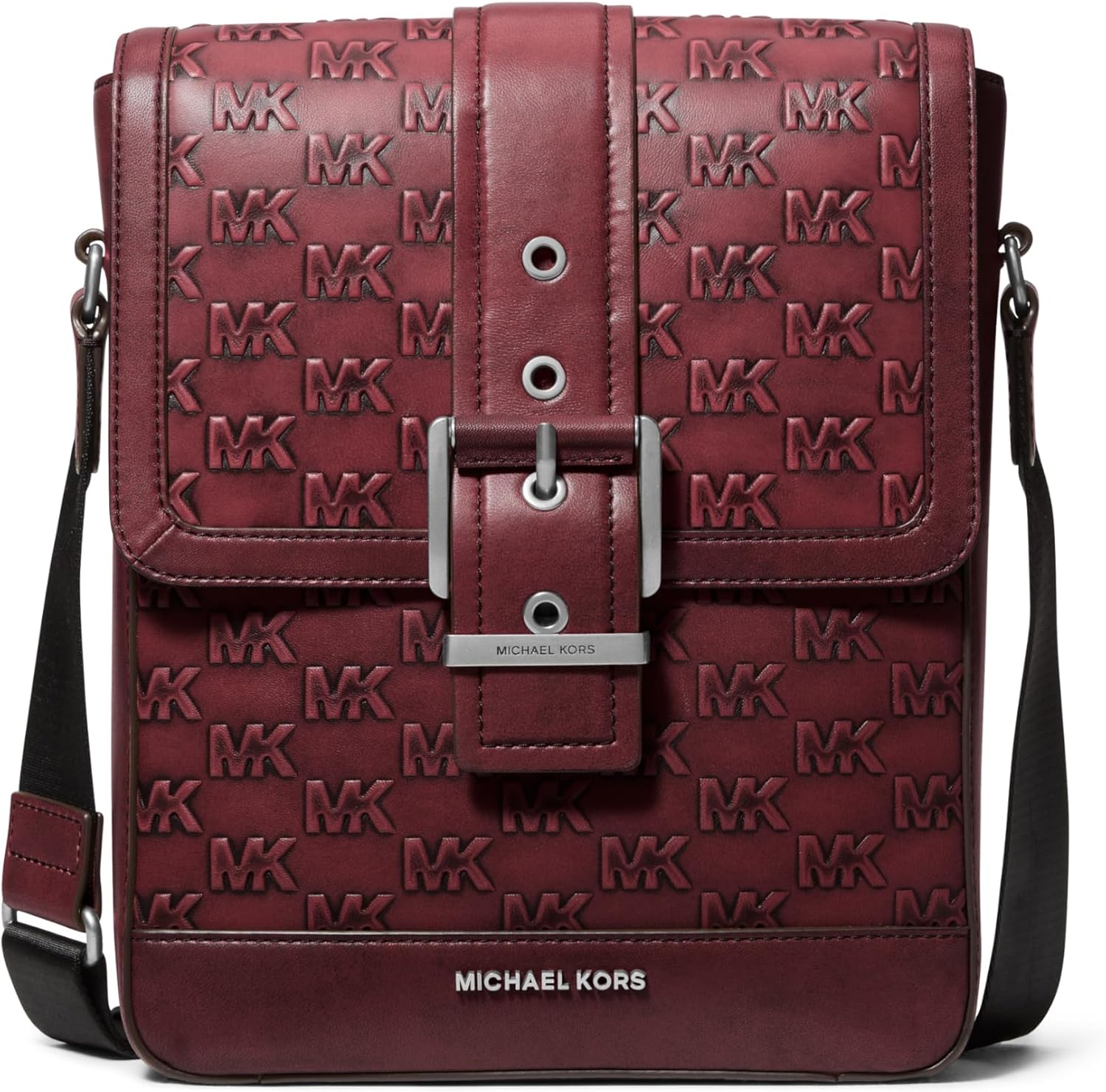 Michael Kors Men's Colby Crossbody Map Bag