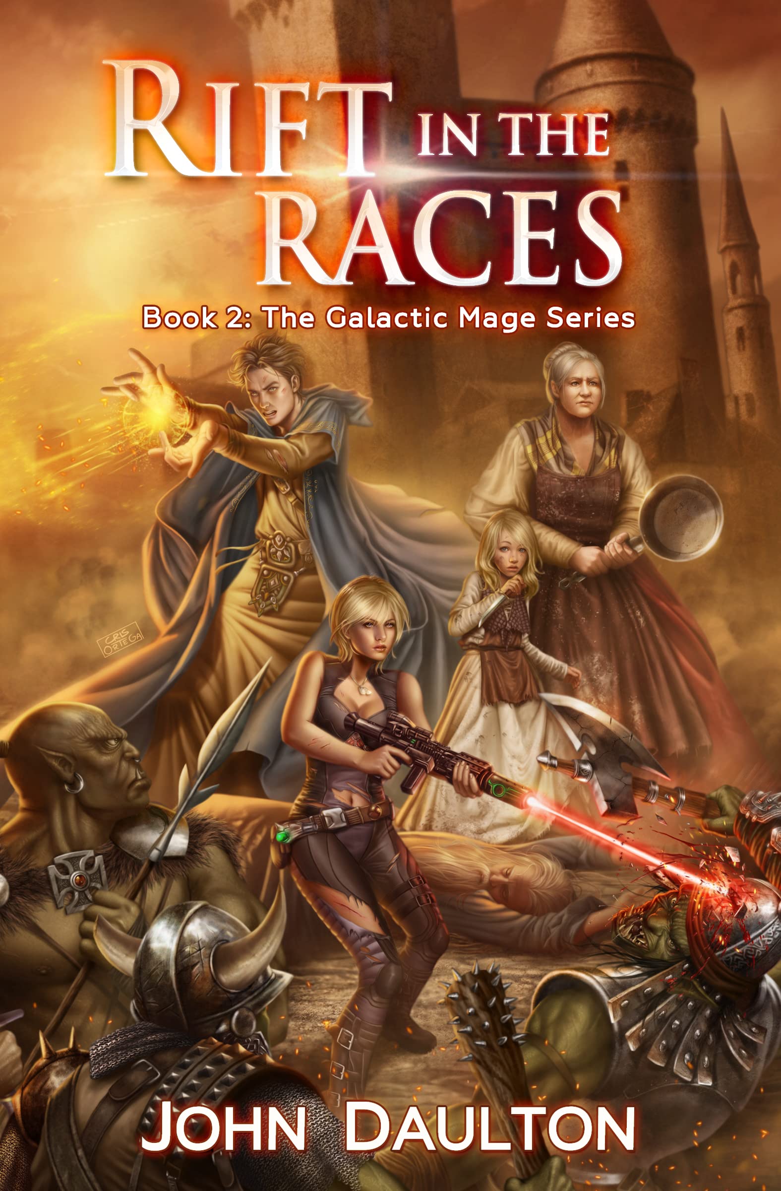 Rift in the Races (The Galactic Mage Series Book 2)