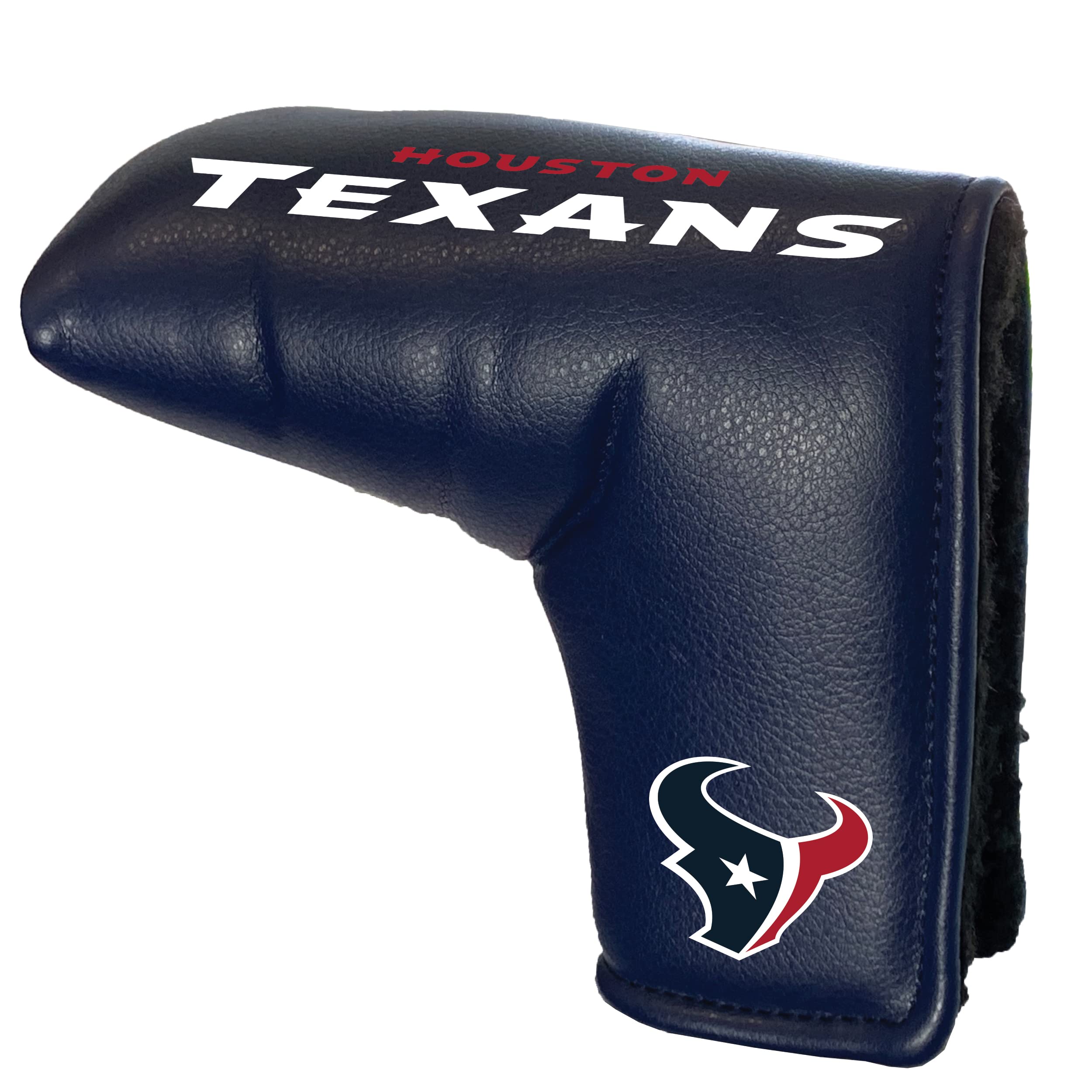 Team Golf NFL Houston Texans Tour Blade Putter Cover - Printed Team Golf NFL Tour Blade Putter Cover, Fits Most Blade Putters, Scotty Cameron, Taylormade, Odyssey, Titleist, Ping, Callaway