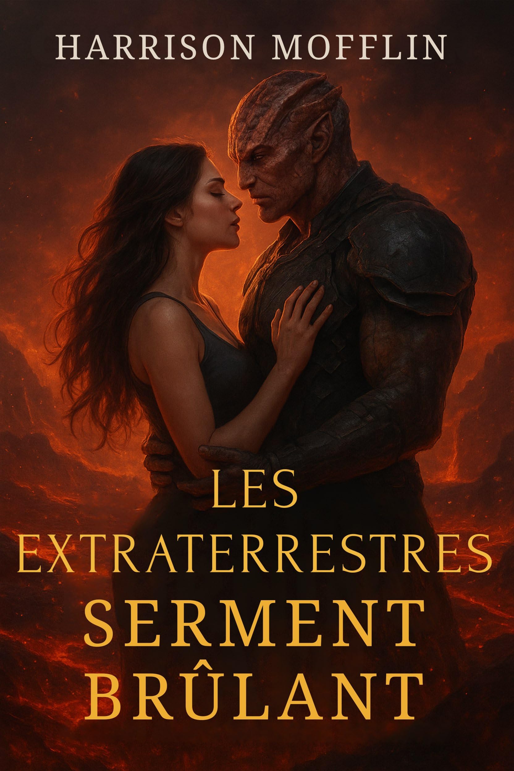 Les Extraterrestres Serment Brûlant: Une romance de science-fiction avec un guerrier extraterrestre (Les vœux extraterrestres série t. 3)
