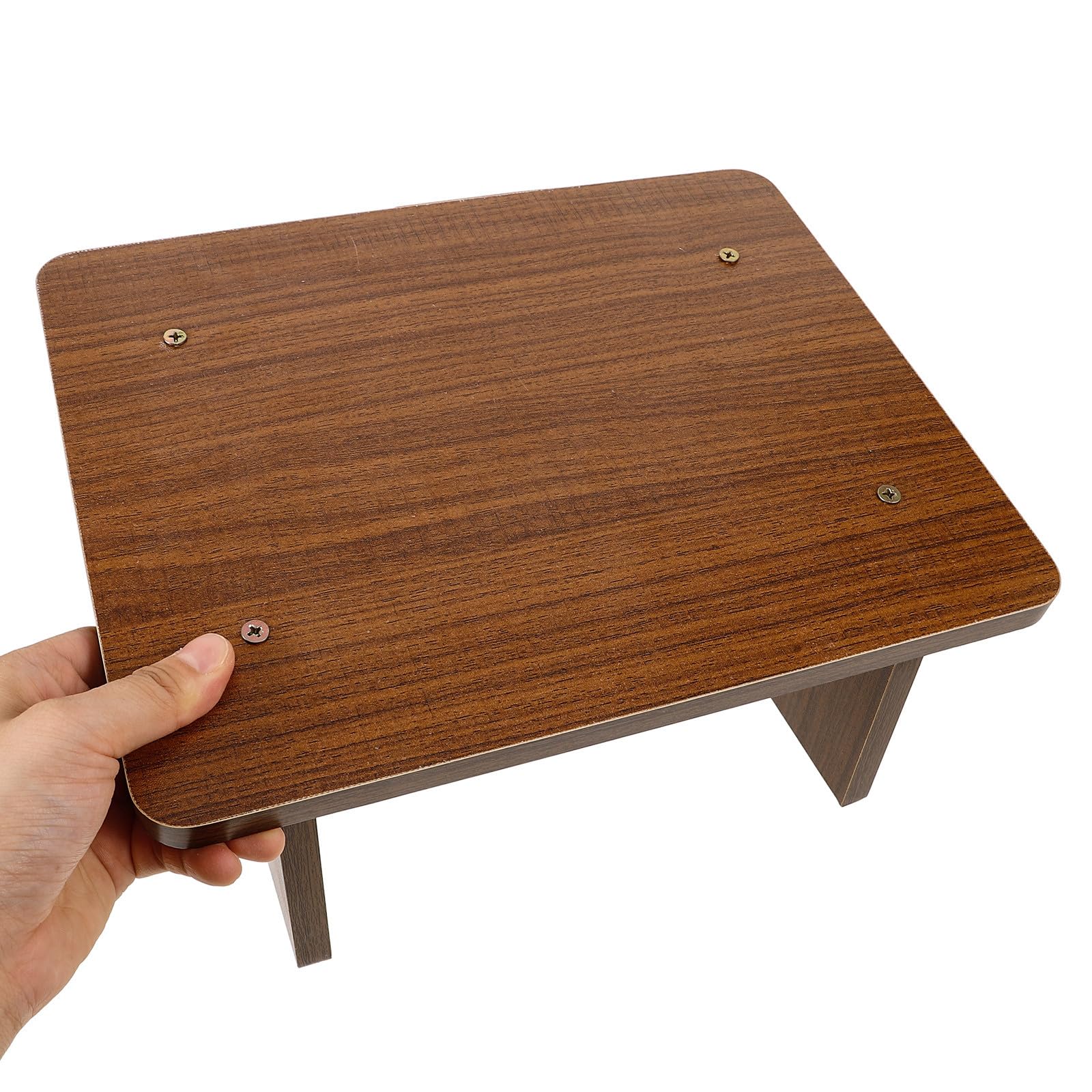 FRCOLOR Reposapiés Que Mejora la Postura y Alivia la Fatiga de Madera Diseño Simple Ergonómico para Oficina y Hogar bajo Escritorio