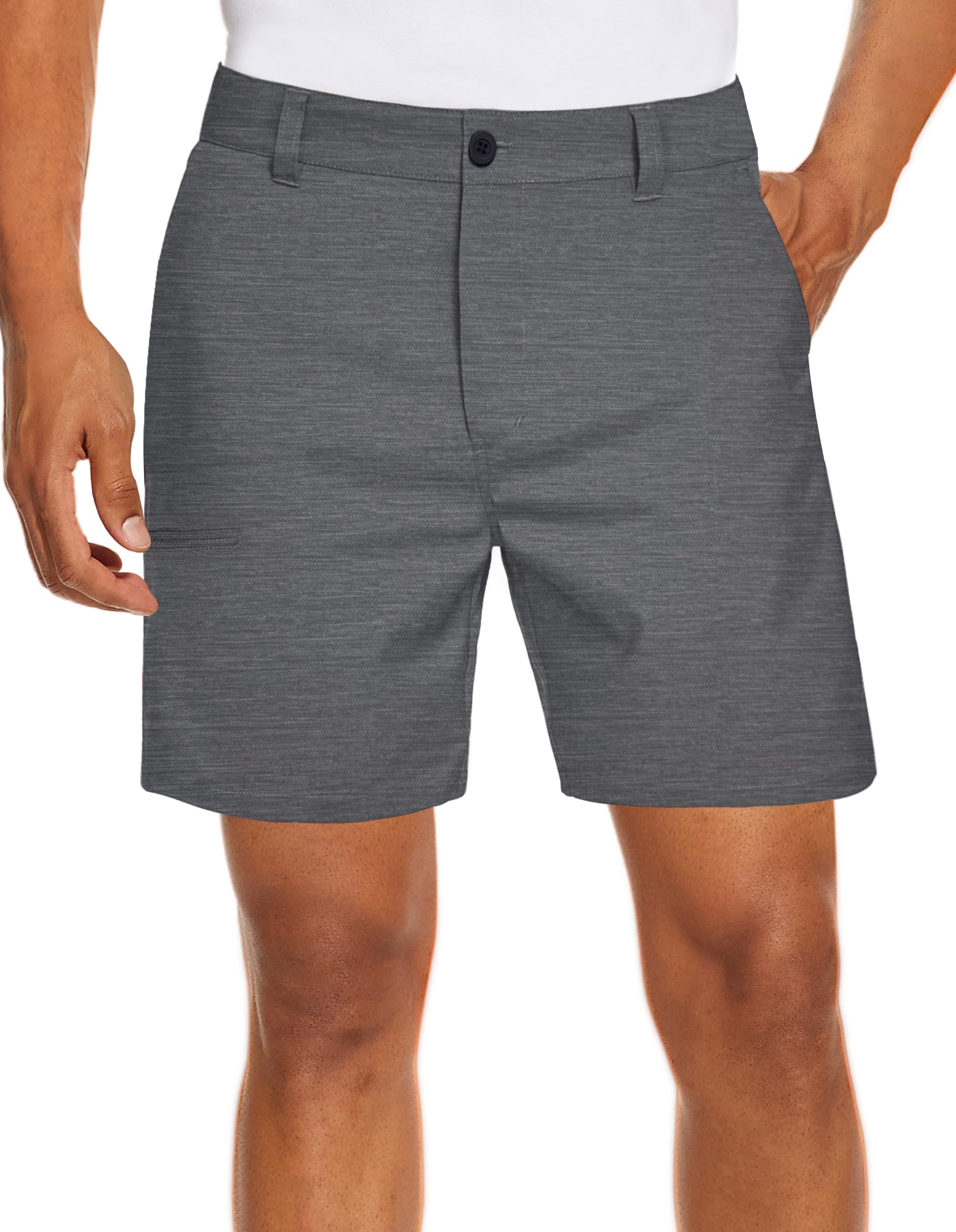 PULI Men's Golf Hybrid Dress Shorts
