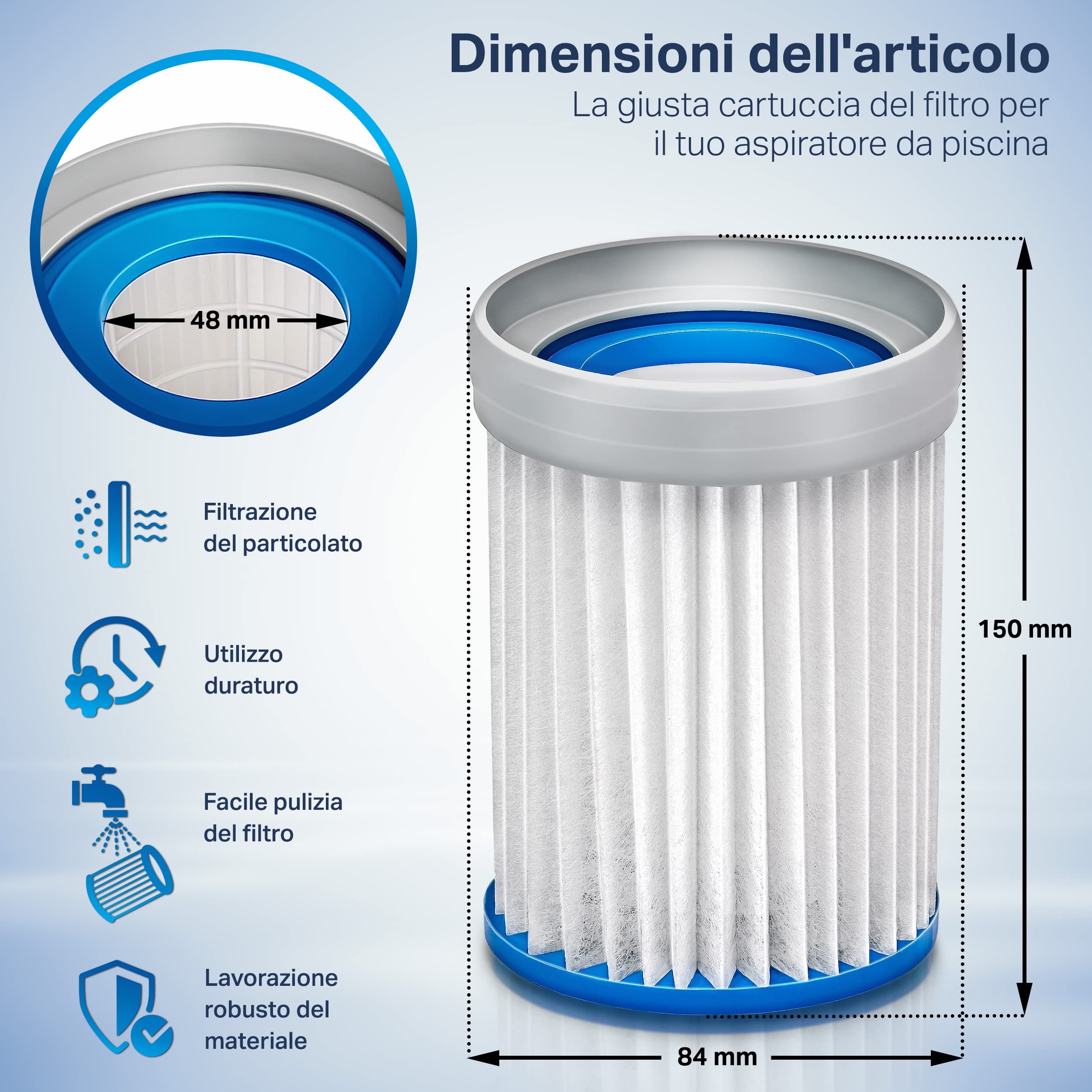 Filtro In Schiuma Per Aspirapolvere E Aspiraliquidi, Filtro In Schiuma Filtro In Schiuma Per Aspirapolvere E Aspiraliquidi, Filtro In Schiuma