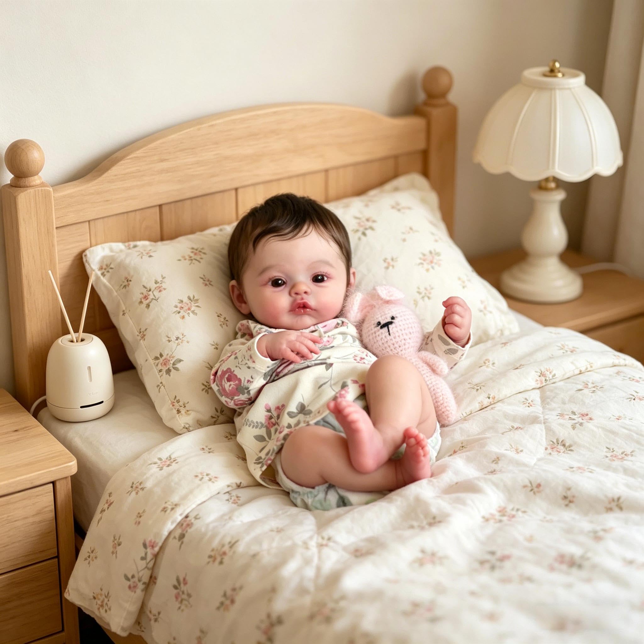 Reborn Baby Dolls silikonowe na całe ciało, 45 cm, realistyczna lalka dla dziewczynki, obudzenie realistyczne, noworodek, lalka, miękkie, winylowe, wyglądające prawdziwie, z akcesoriami do