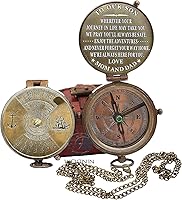 Vista 1 de Brújula con calendario grabado para mi hijo, brújula personalizada para regalo de hijo, regalo para nuestro hijo