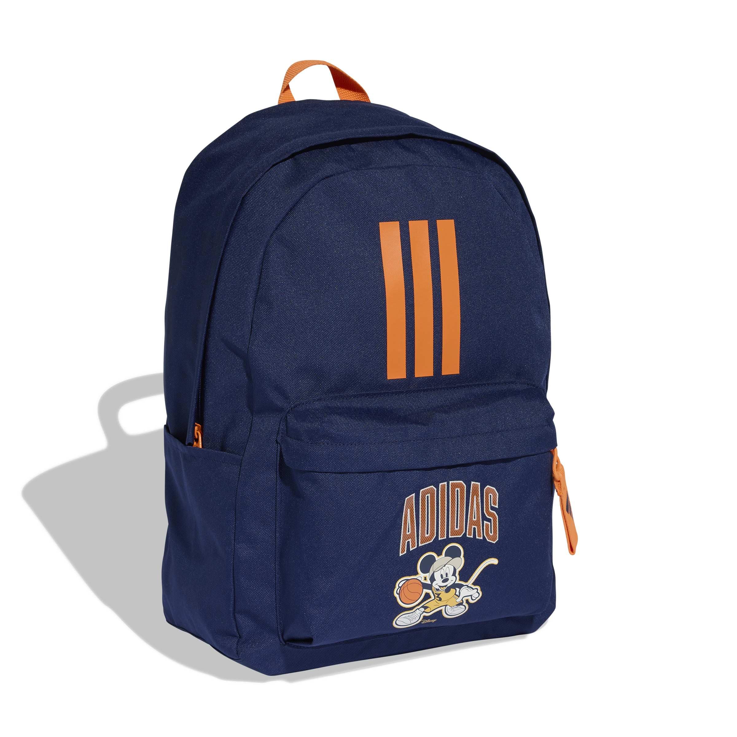 adidas Unisex Kinder DISNEY MICKEY MOUSE BACKPACK, dark blue/Pure Orange