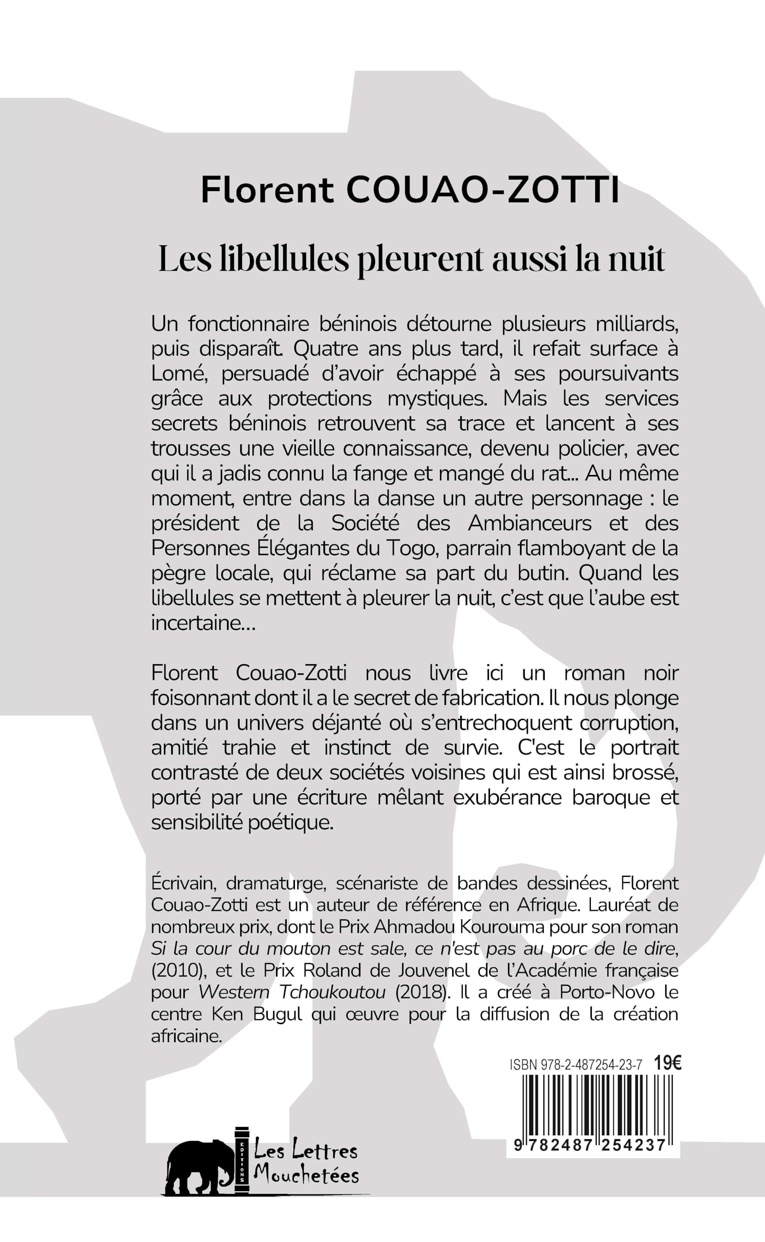 Les libellules pleurent aussi la nuit