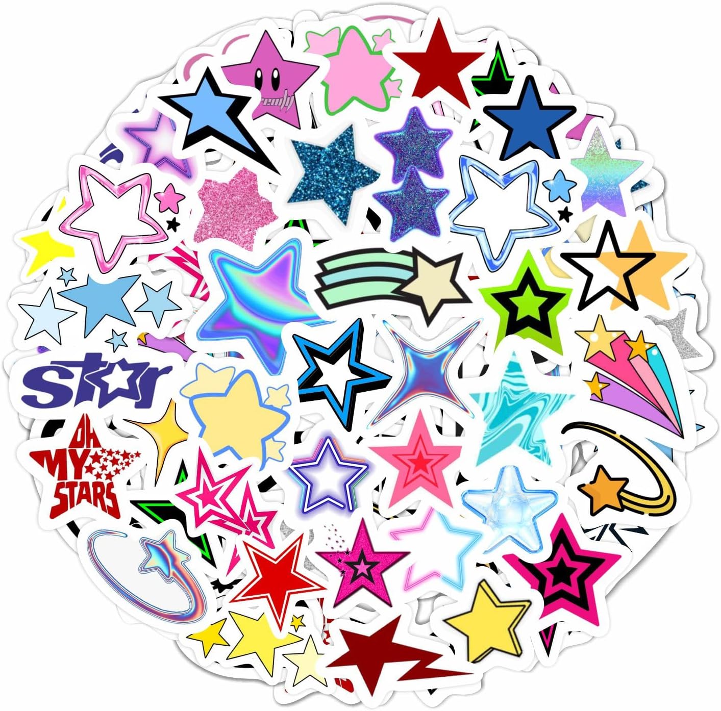 Star Stickers Y2k