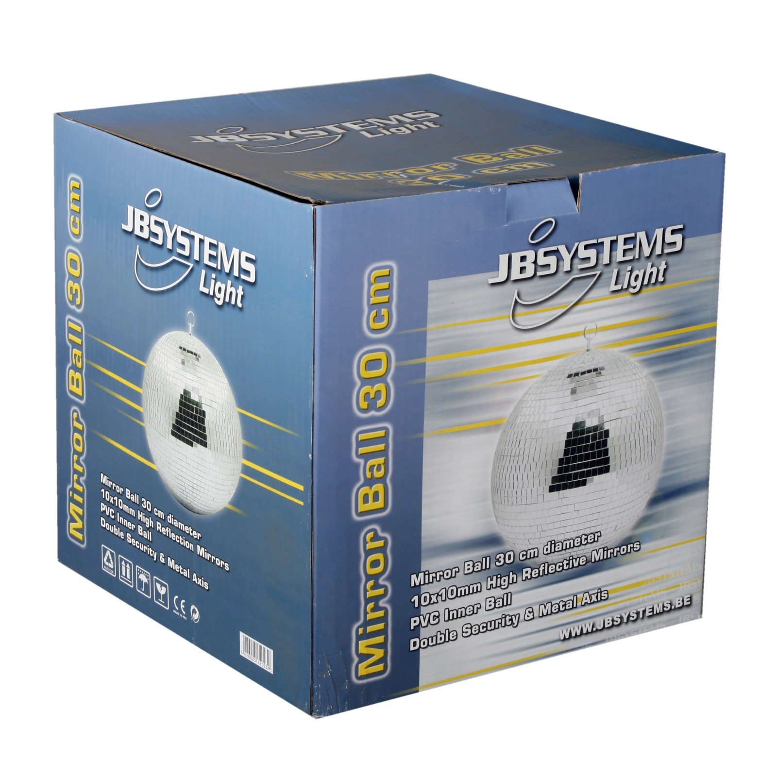 JB Systems Boule à facettes 30 cm Gris