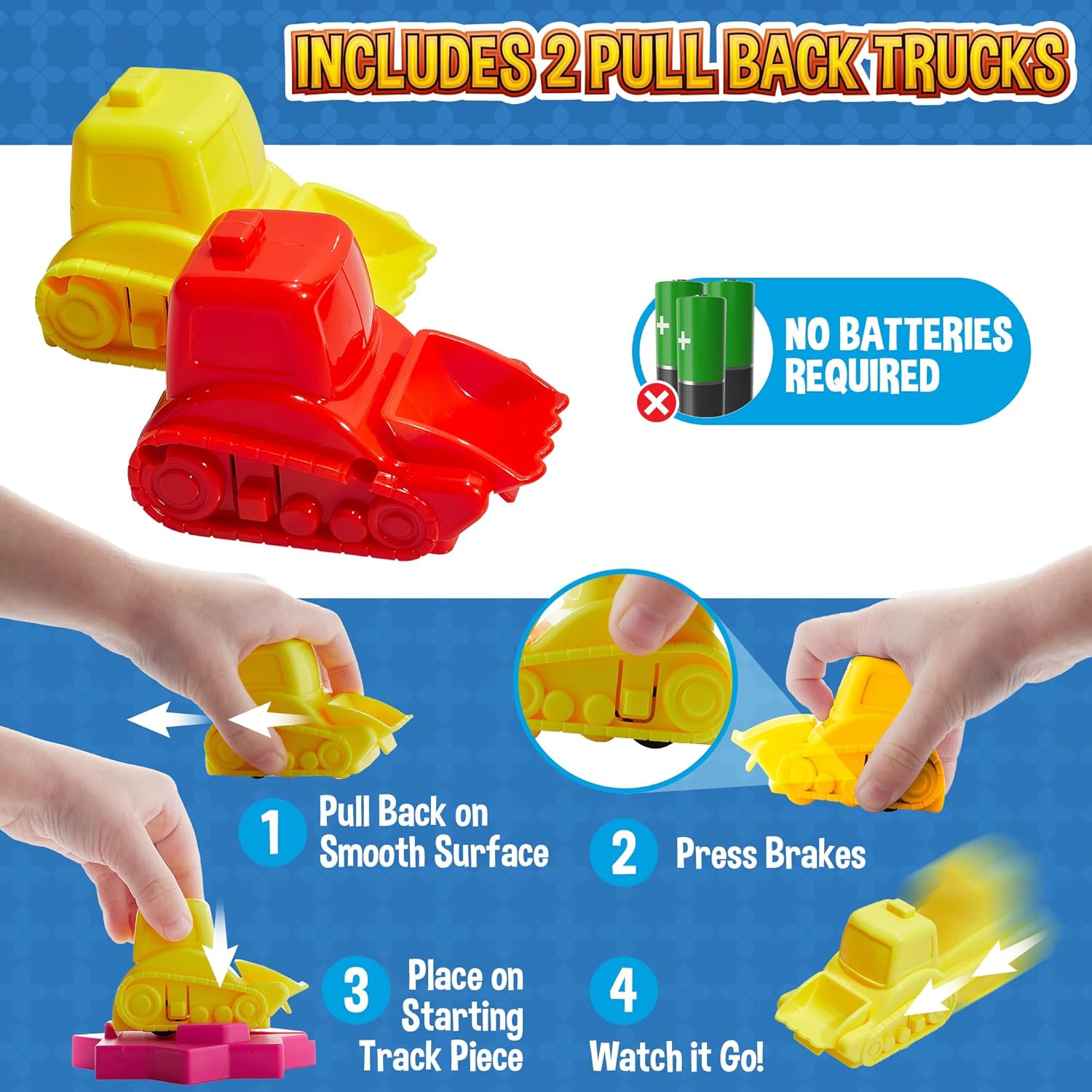 Power Your Fun Maze Builder - Juego de 31 piezas de rompecabezas lógico de construcción de carreteras, juguetes STEM de construcción con 118 juegos
