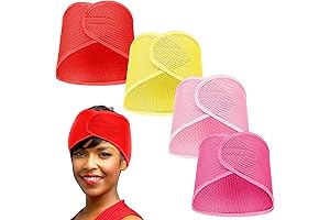 Net Caps for Women's Hair, Black Hair Wraps, Mesh Hair Covers for Sleeping