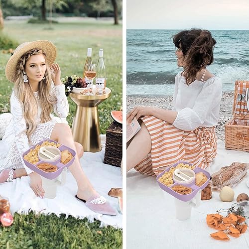 Miniatura 6 de Stanley - Tazón para aperitivos con tapa, bandeja reutilizable para aperitivos Stanley de 40 onzas con asa, accesorios Stanley, anillo de silicona