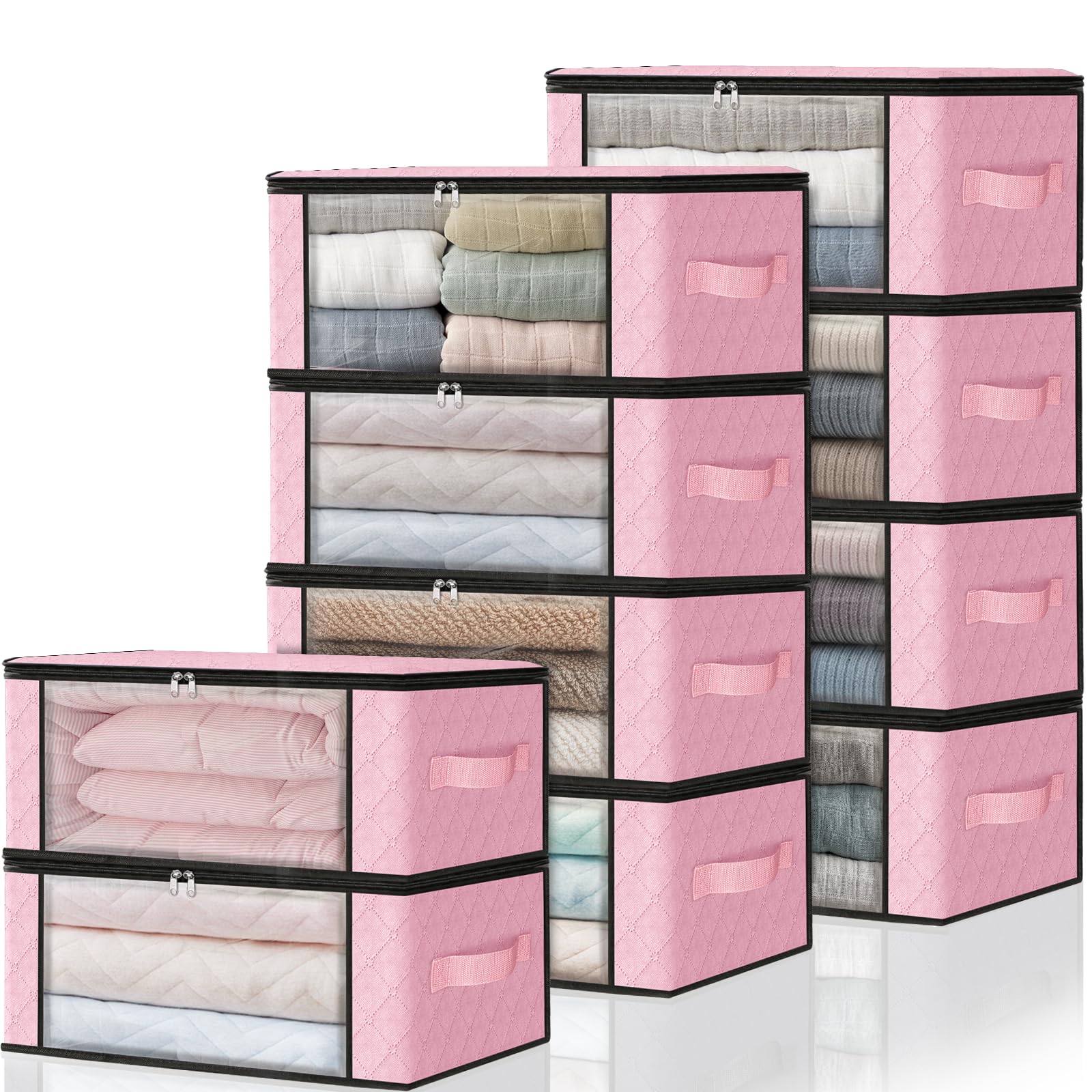 HomeHacks Storage 10-Pack Clothes Organizer Storage Bags - clothing and closet storage | Mubboo