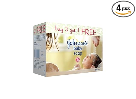 Johnson's baby Soap, 150g (Buy 3 get 1 Free)