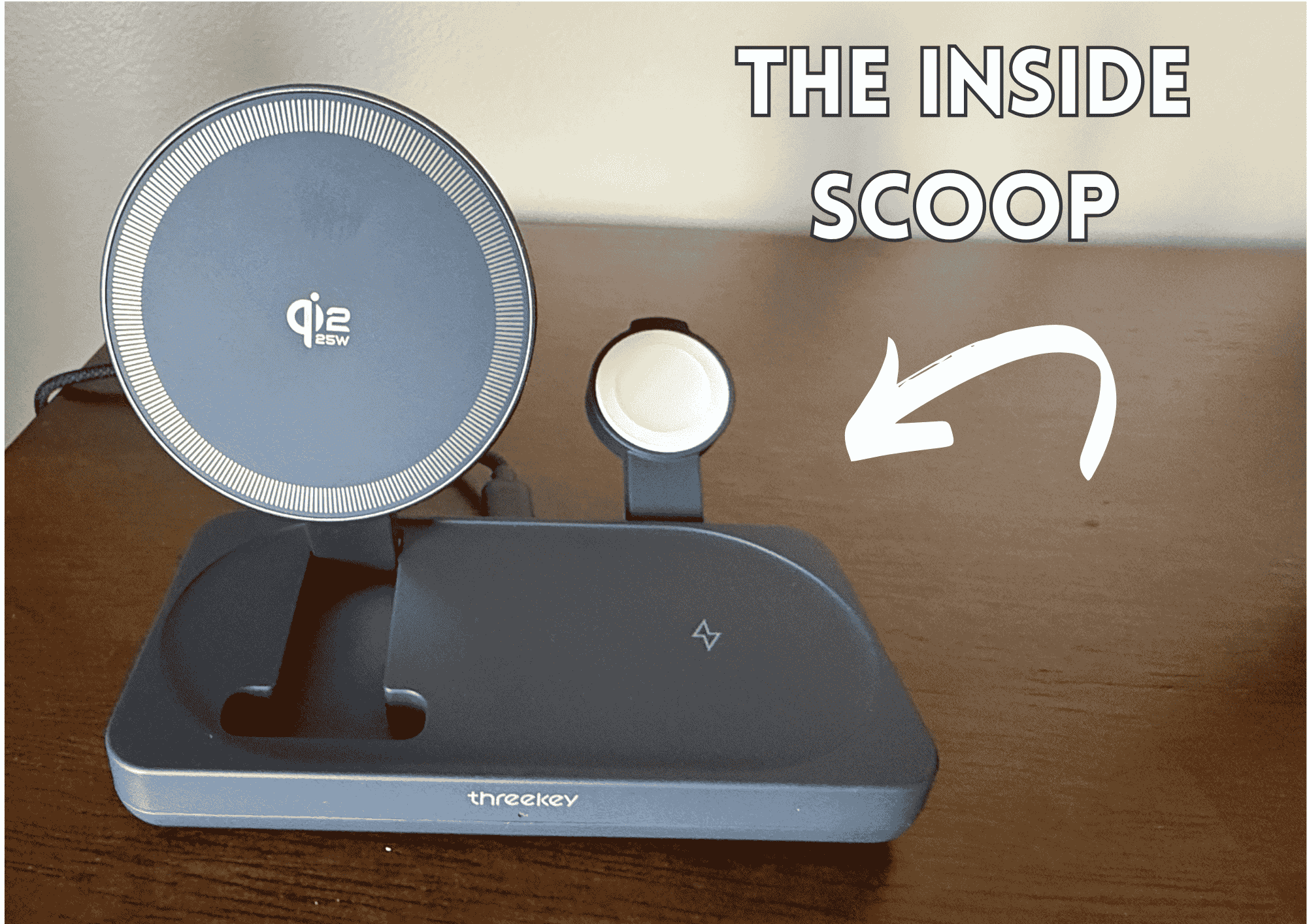 threekey 3in1 MagSafe充電ステーション Watch Honest Review THREEKEY 3-in-1 MagSafe Charging Station #ad