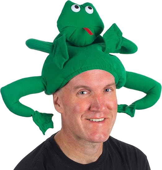 Tigerdoe Frog Costume Hat Animal Hats Novelty Hats Frog Costume