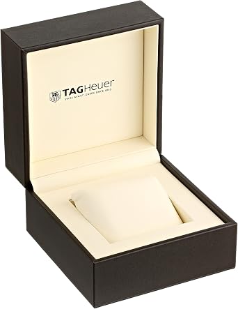 TAG Heuer Men's CAW211M.FC6324 Analog Display Automatic Self Wind Black Watch