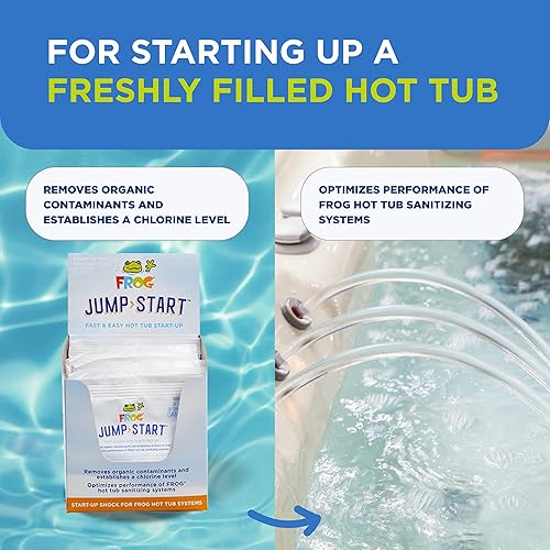 Miniatura 6 de FROG Jump Start - Choque de cloro de arranque rápido y fácil para bañeras de hidromasaje