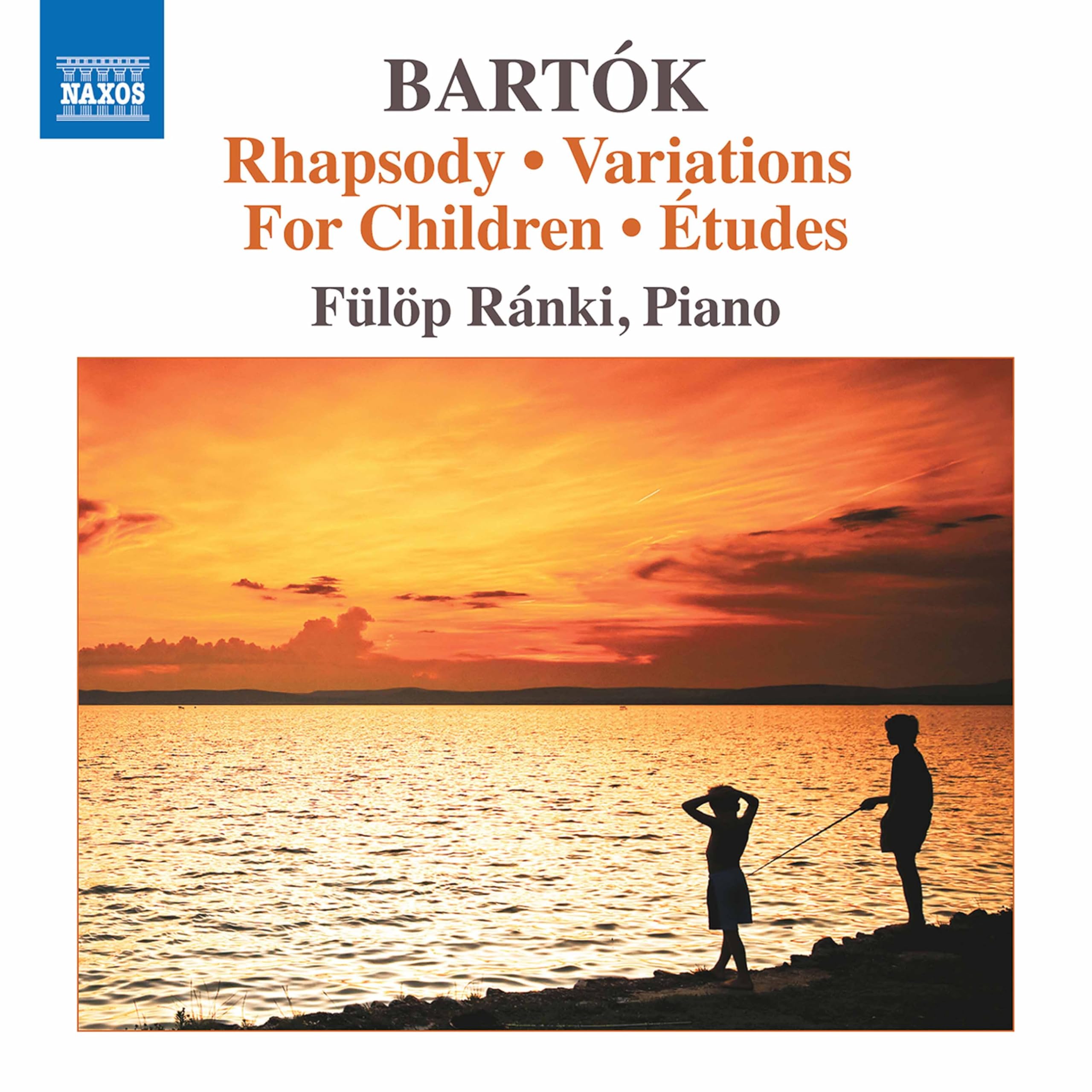 Béla Bartók: Piano Music Vol. 8 - Rhapsody, Variaions, For Children, Études