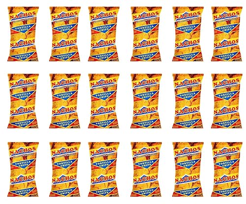 Diana Nachos Snacks 3.52 onzas 3.53 oz - Chips de tortilla - Paquete de 18