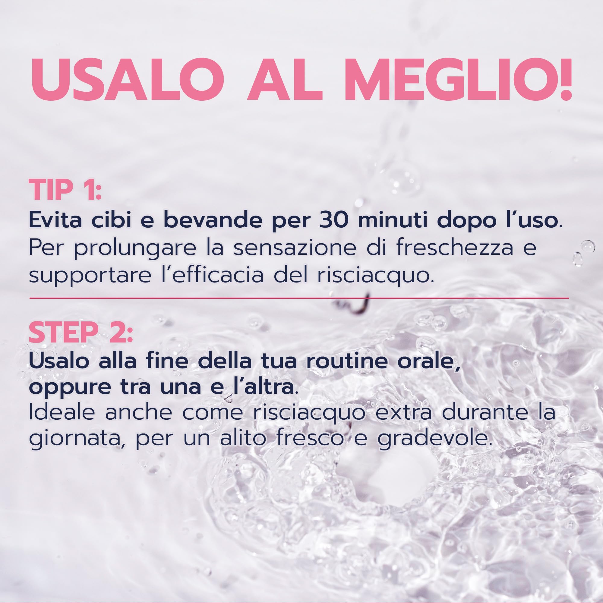 GELDIS Collutorio senza Alcool, Uso quotidiano con Fluoro, Aloe Vera ed Equiseto, Protezione contro Carie e Azione Lenitiva Senza Coloranti, 500 ml
