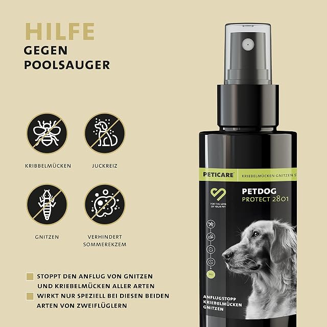 Foto 2 de 7 de Peticare Spray Repelente para Perros contra Mosca Negra y Jejenes