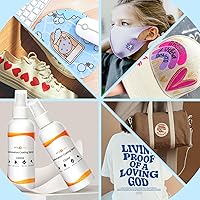 Vista 6 de Spray de revestimiento por sublimación para camisas de algodón - Versión actualizada 5.1 fl oz