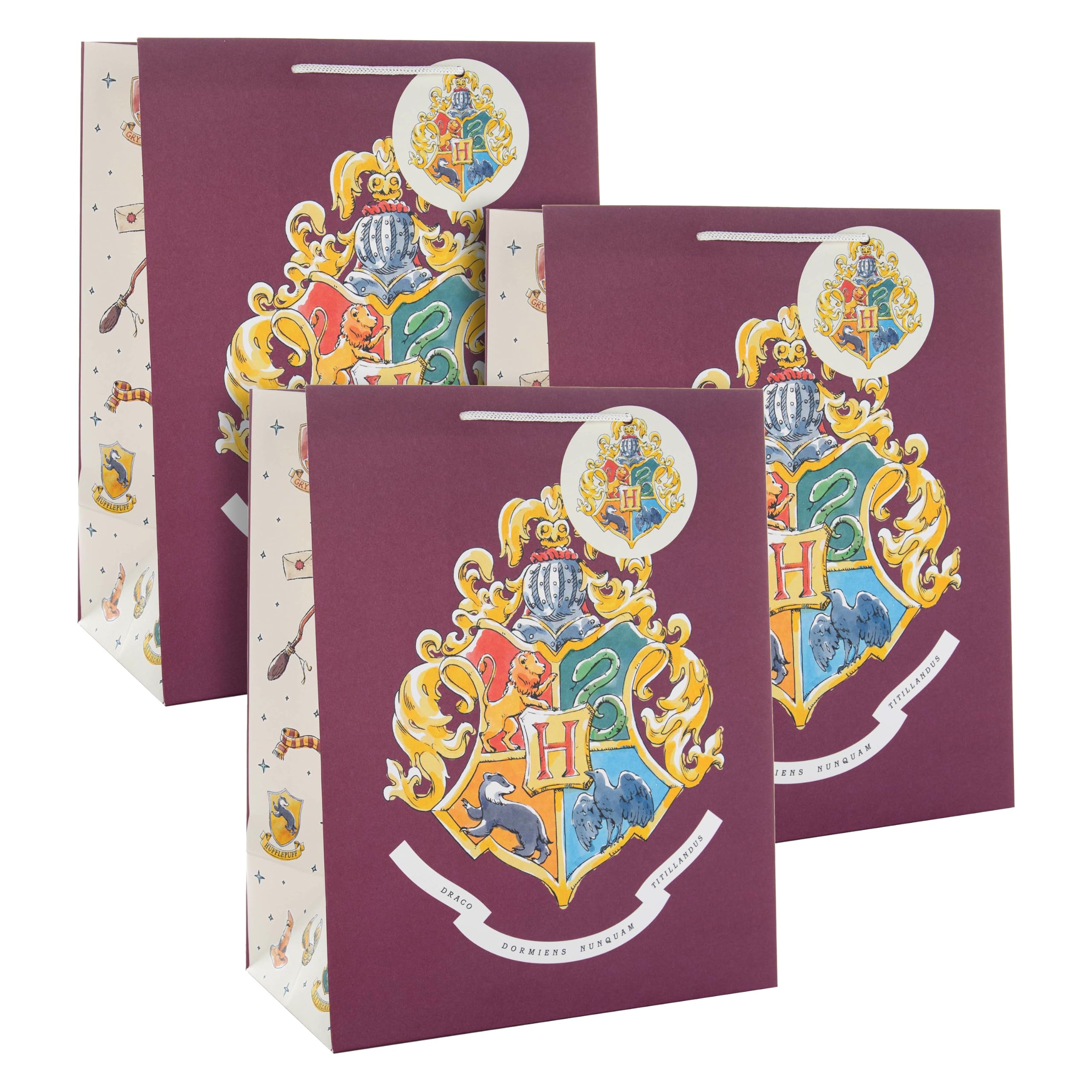 Hallmark Warner Bros. Harry Potter Large Gift Bag 3 Pack - 1 Design