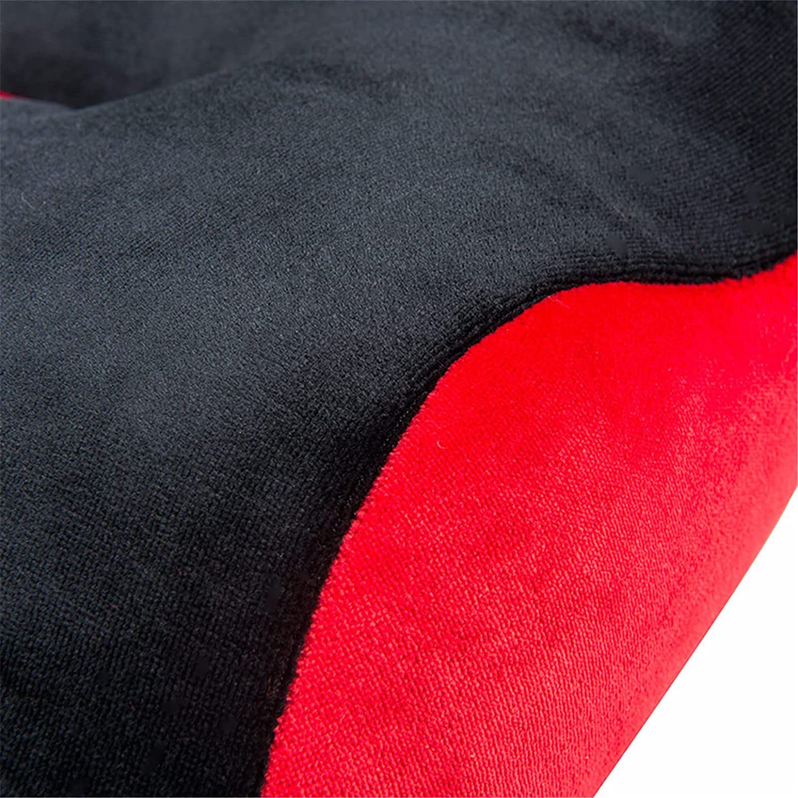 ESGT Ischial Tuberosity Seat Cushion With Two Holes For Sitting Bones- Memory Foam Sit Bone Relief Cushion For Butt, Lower Back, Hips, Blue, 46x36x8CM