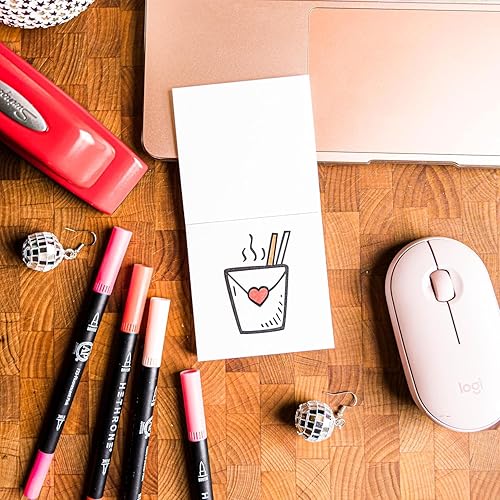 Miniatura 5 de A Brighter Year XOXO - Mini libro para colorear con temática de San Valentín, tamaño de bolsillo, regalo pequeño para esposa, marido, adolescente,