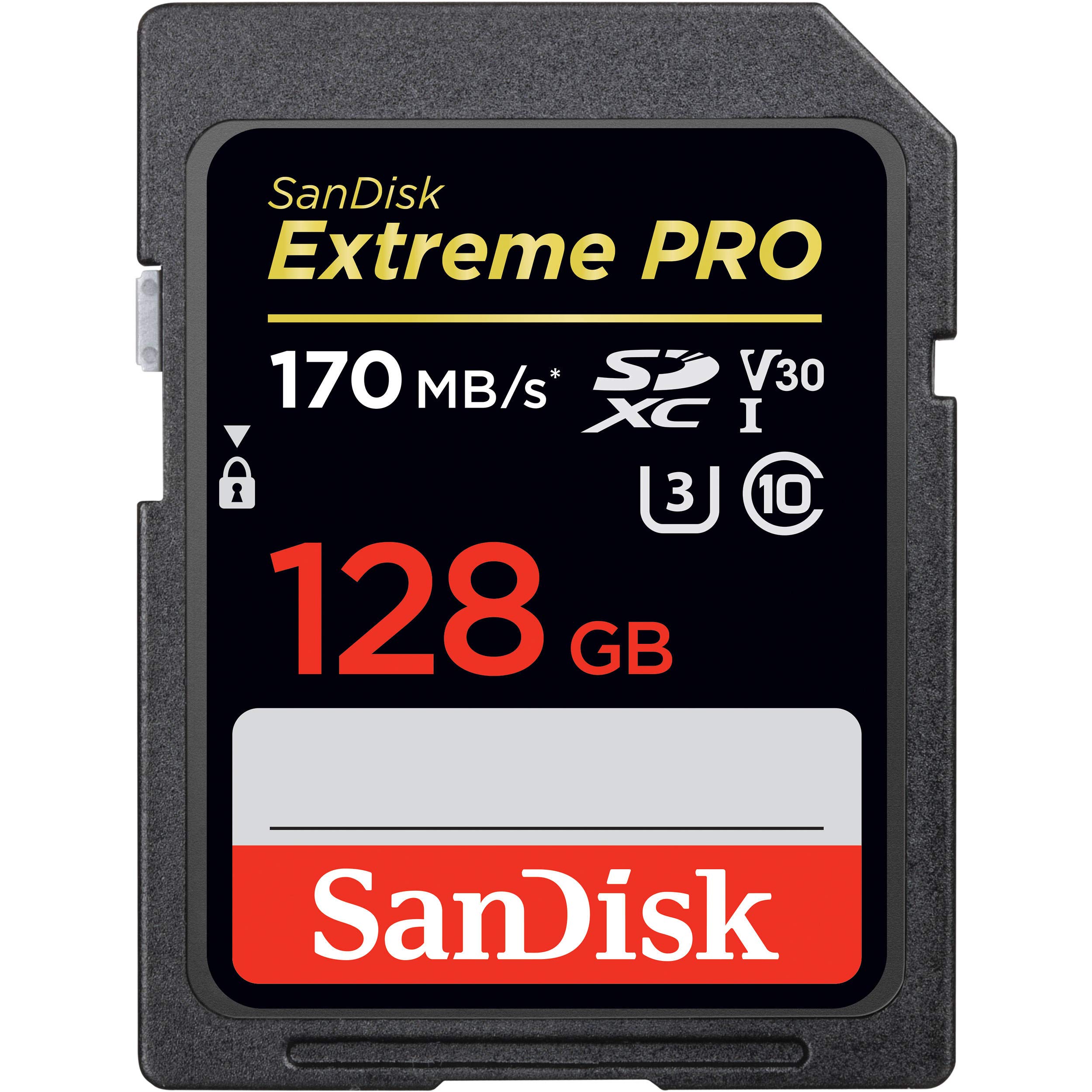 Cartão de memória - SDXC - 128GB - Sandisk Extreme Pro - SDSDXPA-128G-G46