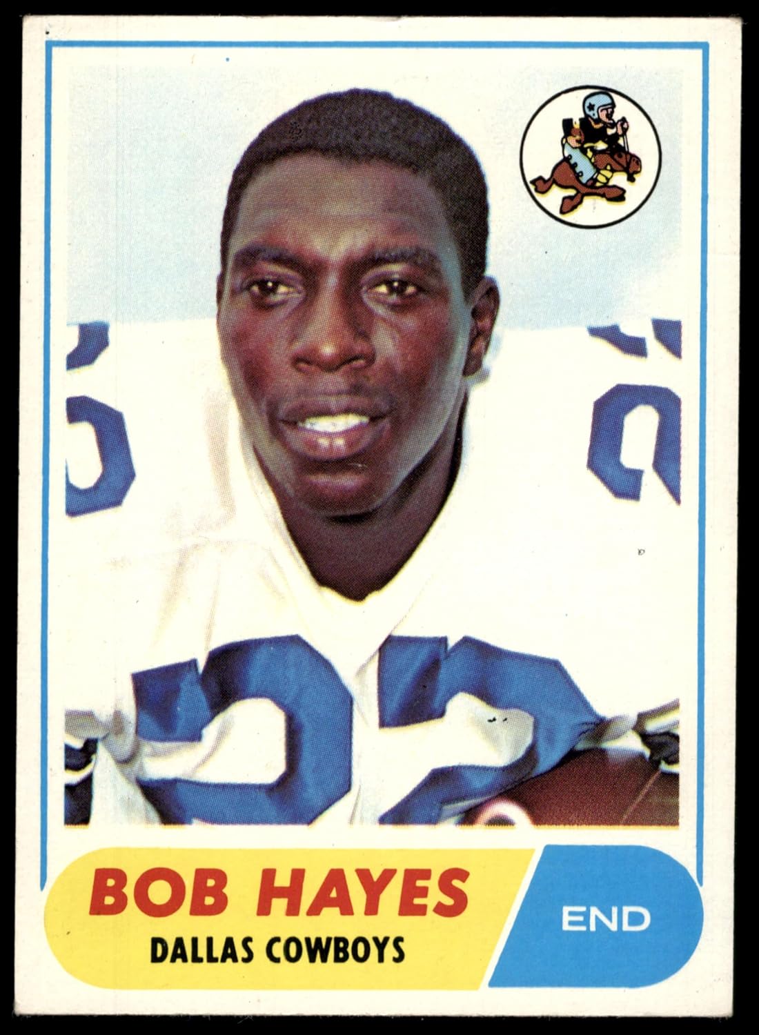 1968 Topps #103 Bob Hayes Dallas Cowboys (Football Card) EX+ Cowboys
