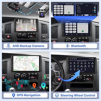 [2G+64G] Car Radio for Dodge Ram 1500 2500 3500 2002-2005 Android Screen