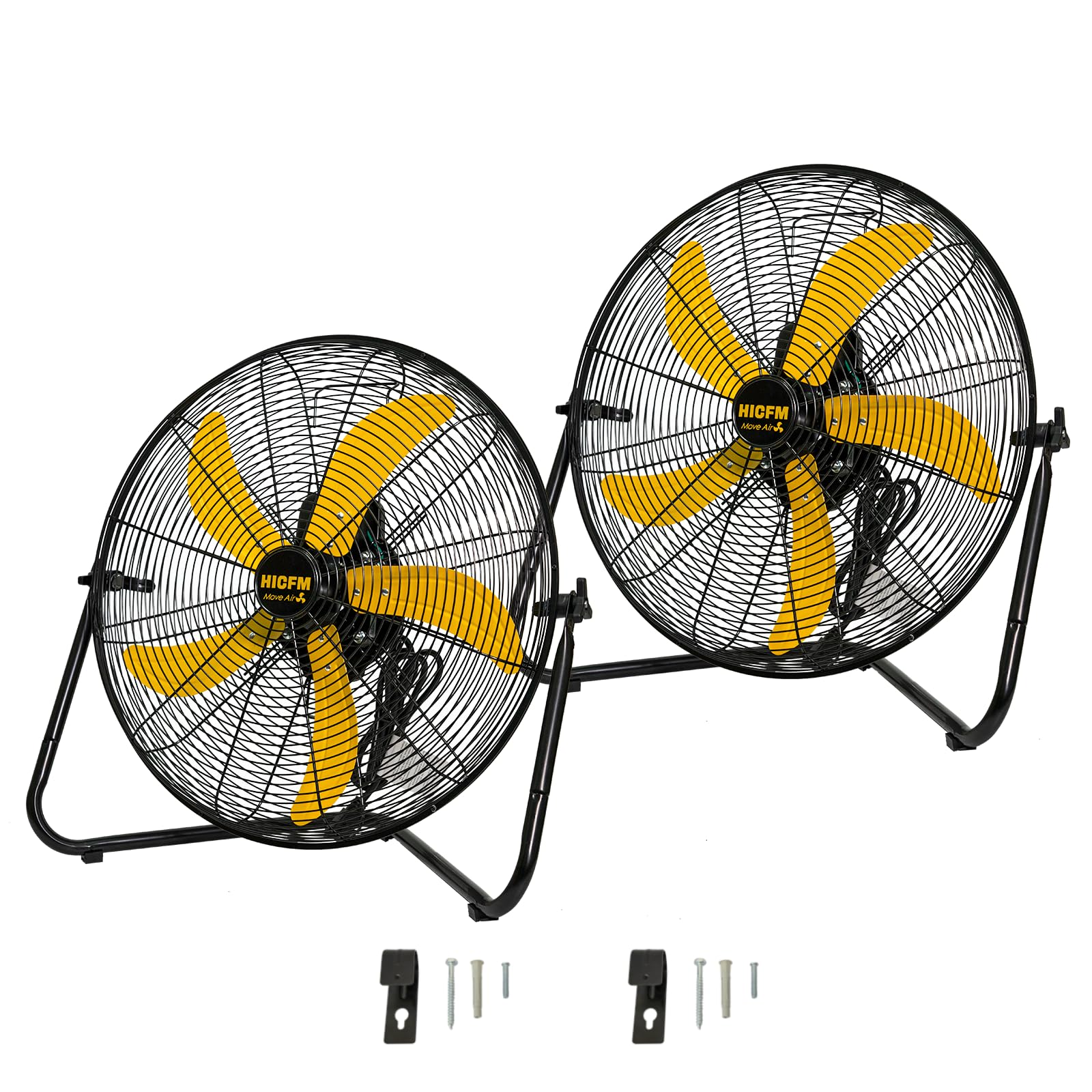 HiCFM 20 Inch 2-Pack High Velocity Fan