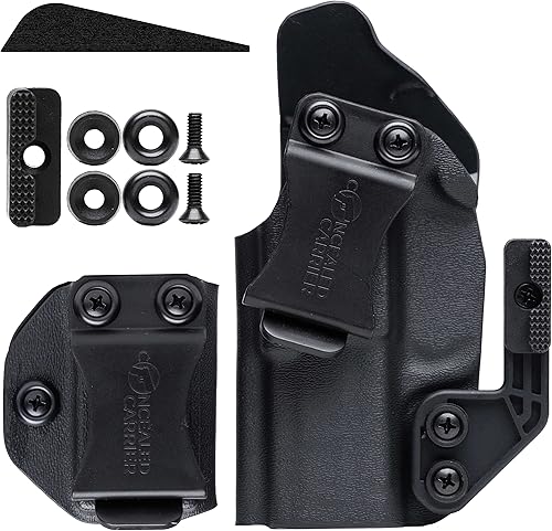 Miniatura 6 de IWB Funda compatible con Glock 43  Compañía propiedad de veteranos de combate  Fundas de transporte ocultas dentro de la cintura