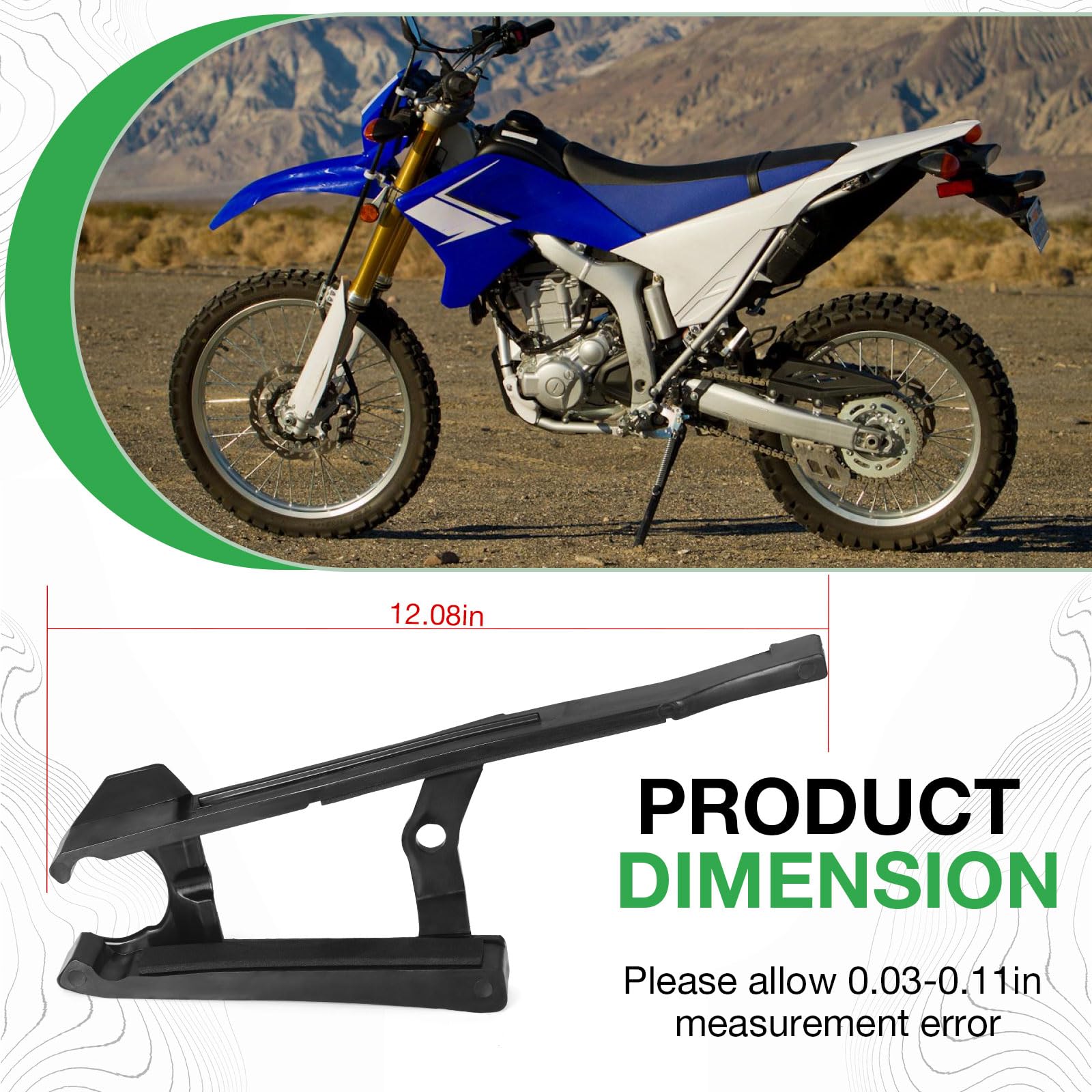 Amazon | ヤマハWR250R 2008-2020 WR250X 2008-2011 3D7-22151-00-00用