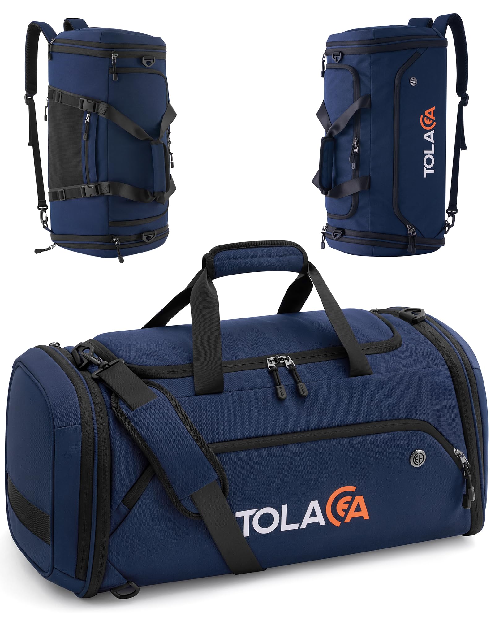 Tolaccea Sporttas, rugzak en reistas, groot, voor dames en heren, met Tolaccea Sporttas, rugzak en reistas, groot, voor dames en heren, met