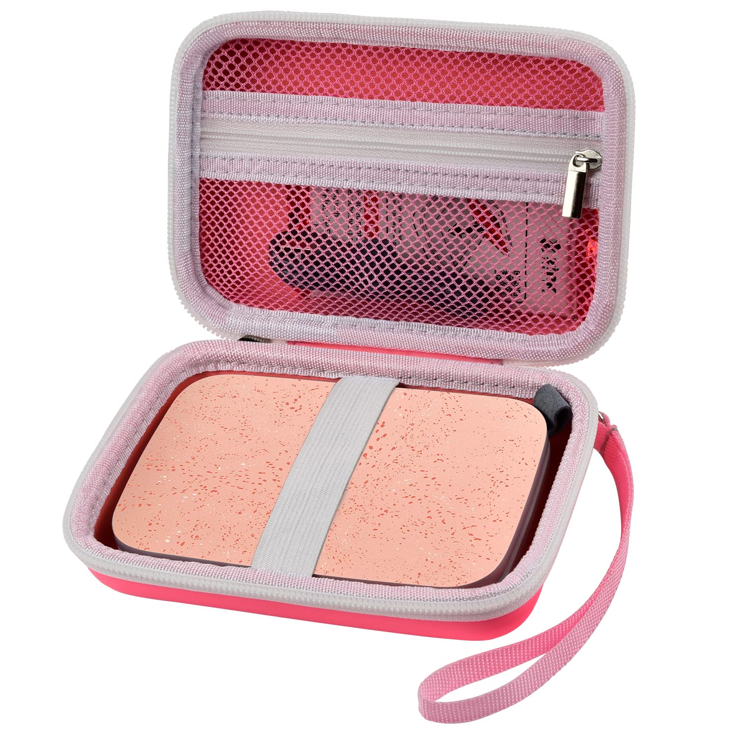 Case Compatible with HP Sprocket Select Portable/ 2nd Edition Instant Photo Printer, Travel Carrying Organizer Holder Fits for Zink Photo Paper, USB