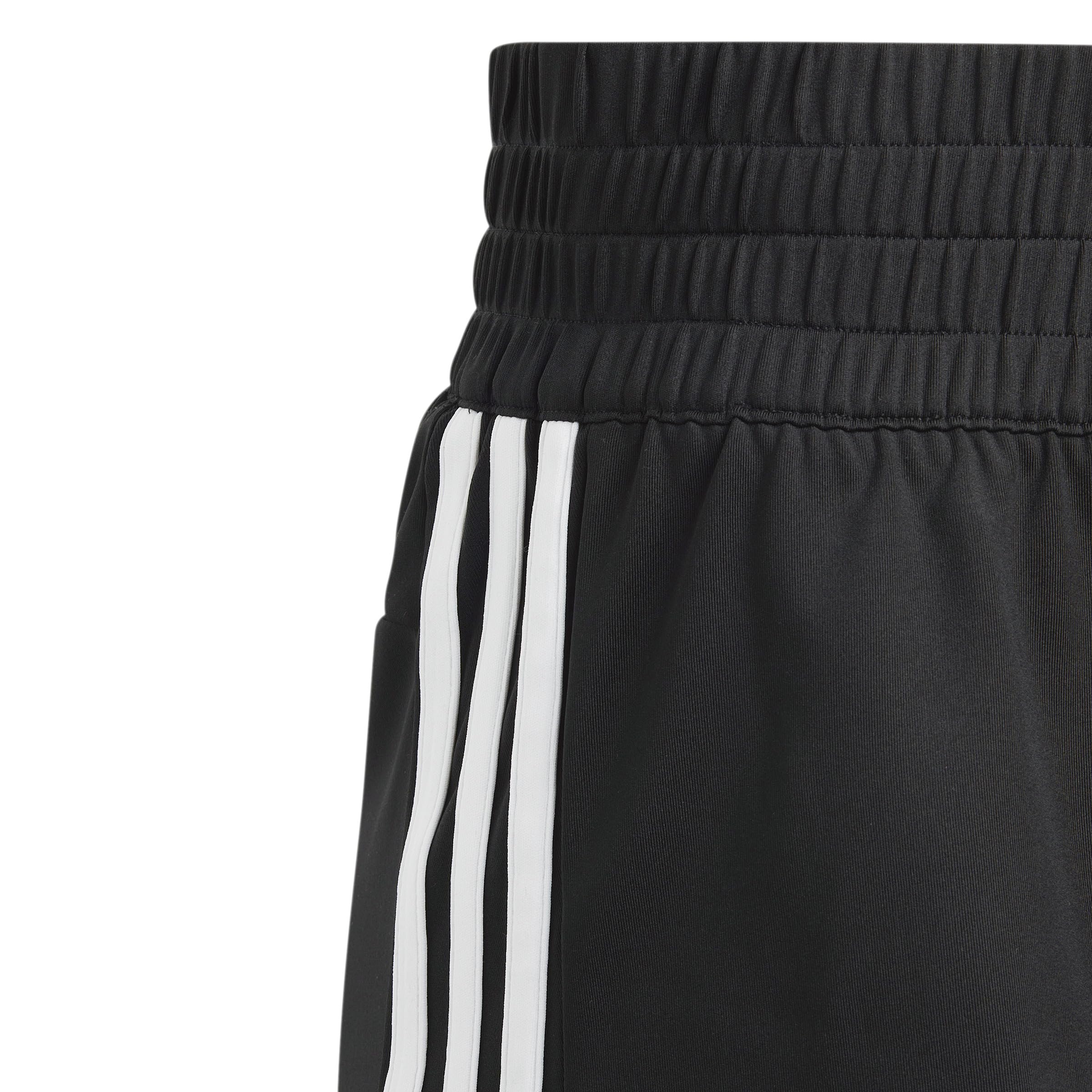 adidas Niñas Pacer Shorts Kids, Black/White/Reflective Silver, 14-15 Years